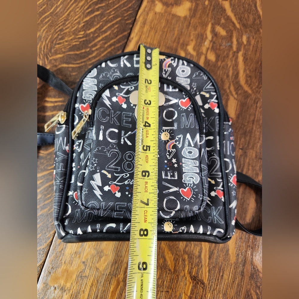 Mickey Love Mini Backpack Black - image 7